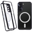 Magnetic Dual Glass MagSafe case for Samsung Galaxy S21+ Plus, black