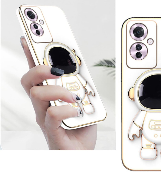 Case for Oppo Reno 11F 5G, Astronaut, white