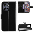 Flip case for Motorola Edge 50 Neo / Motorola ThinkPhone 25, Crazy Horse Wallet, black