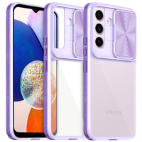 Case for Samsung Galaxy A14 4G/5G, Slide Camera, purple