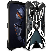 Armored case for Infinix Note 40 Pro, Aluminum Alloy, black