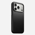 Nomad case for iPhone 17 Pro, Modern Leather Case, black