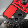 Case for Xiaomi Poco X7 Pro 5G, CamShield Slide, red