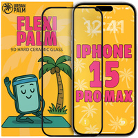 9D Flexi Palm ceramic glass for iPhone 15 Pro Max