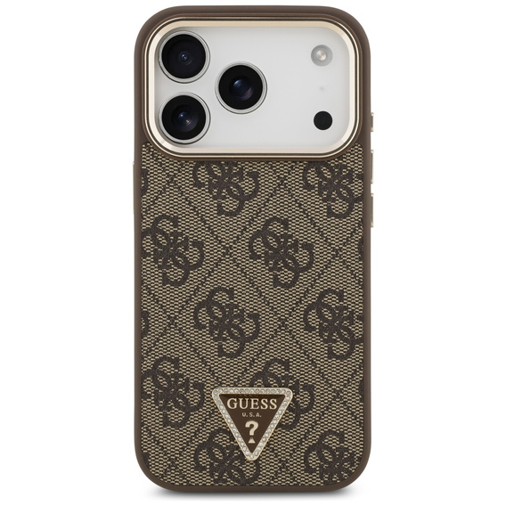 Guess 4G Triangle Logo MagSafe Case for iPhone 17 Pro
