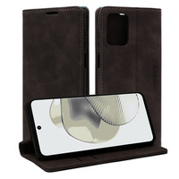 Case for Motorola Moto G73, ERBORD Vintage, wallet with flap, black