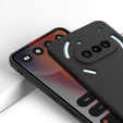 Case for Nothing Phone 3a, Silicone Lite, black