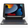 Keyboard case for iPad 7/8/9 10.2, Dexnor Magnetic Keyboard Touchpad, black