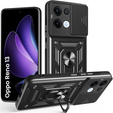 Case for Oppo Reno 13, CamShield Slide, black