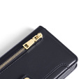 Flip case for OnePlus 12 5G, Wallet Zipper Pocket, black