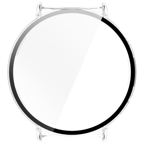 2in1 Case + Tempered Glass for Huawei Watch GT 5 Pro 42mm, transparent