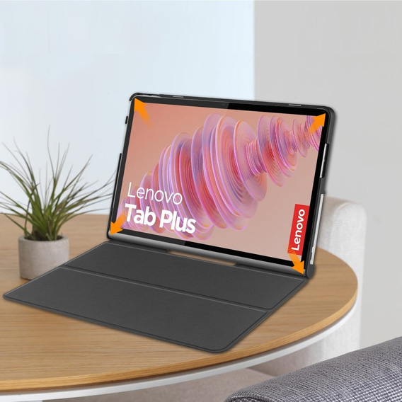 Case for Lenovo Tab Plus, Smartcase, don't touch me