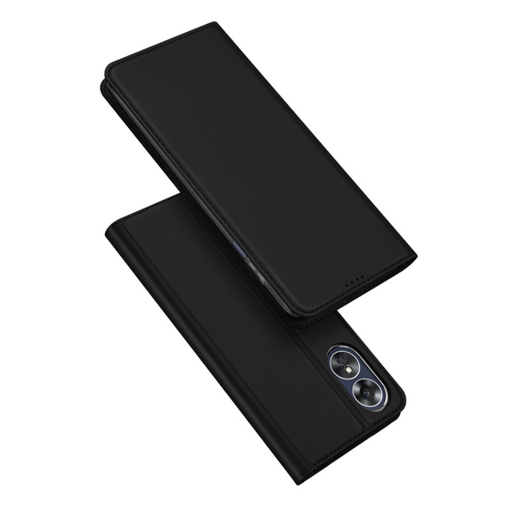 Dux Ducis Case for Oppo A17, Skinpro, black