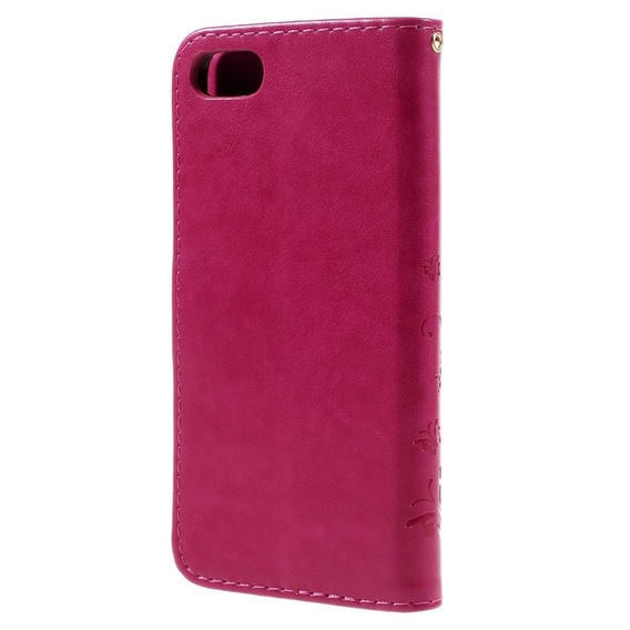 Flip case for iPhone 7/8/SE 2020/SE 2022, Butterfly, pink