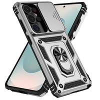 Armoured case with stand and lens cover for Samsung Galaxy S26 Ultra