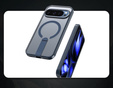 Fusion Hybrid case for Google Pixel 10 Pro XL, for MagSafe, with stand, blue