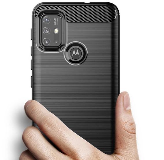 Case for Motorola Moto G10/G30, Carbon, black