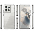 Case for Motorola Edge 50 Pro, Fusion Hybrid, transparent