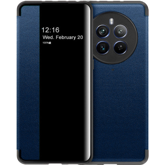 Flap case for Realme 12 Pro 5G / 12 Pro+ 5G, Side View, blue