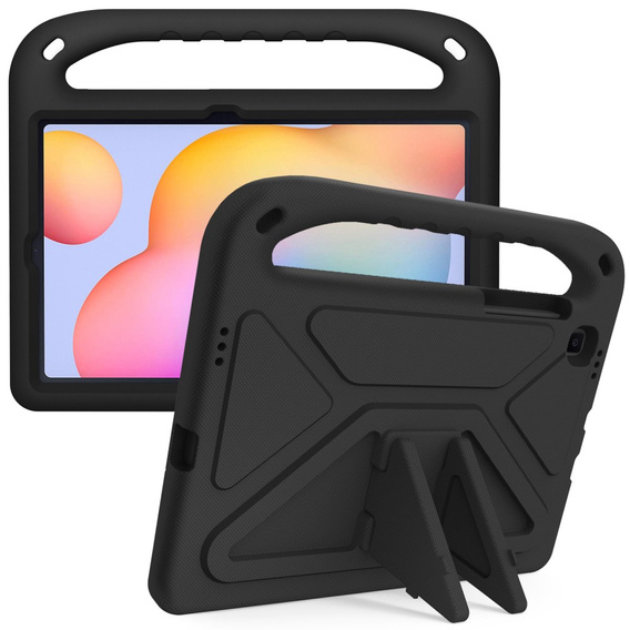 Children's Case for Samsung Galaxy Tab S6 Lite 2022 / 2020, Children's Case with Holder, black