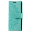 Flip case for Samsung Galaxy A34 5G, Mandala, green