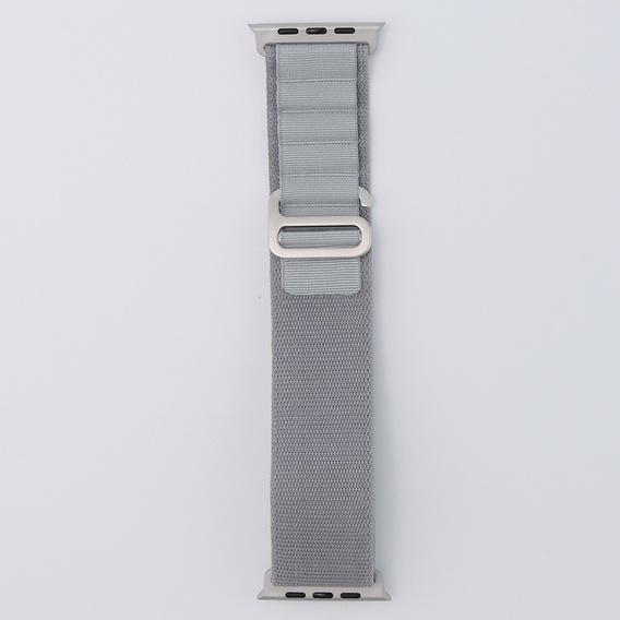 Nylon Strap for Apple Watch 1/2/3/4/5/6/7/8/SE/ULTRA 42/44/45/49mm, Grey