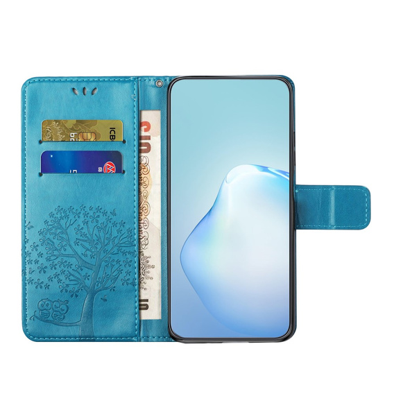 Flip case for Motorola Moto G53 / G23 / G13, tree, blue