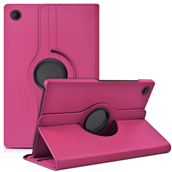 Case for Lenovo Tab M10 Plus 10.6 Gen 3 TB-125F TB-128F TB330FU 10.95", Rotating 360, pink