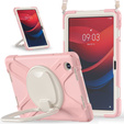 Children's case for Lenovo Tab M11, armored with strap, pink