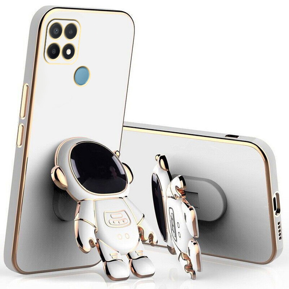 Case for Oppo A15/A15S, Astronaut, white