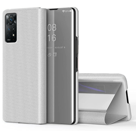 Case for Xiaomi Redmi Note 11 Pro 4G / 5G, Clear View, silver