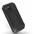 Case for iPhone 13 Pro Max, R-JUST CamShield Slide, armoured, black
