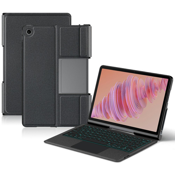 Case + keyboard Lenovo Tab Plus, black