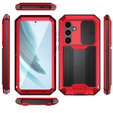 Armored case for Samsung Galaxy S25+ Plus, R-JUST, red