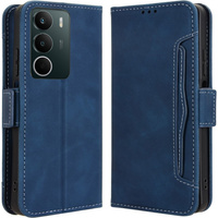 Flip case for Realme C71, Card Slot, dark blue
