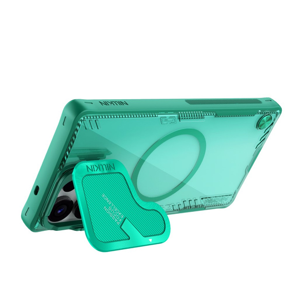 Nillkin Armored Case for Samsung Galaxy S25 Ultra, Icelade Prop, for Magsafe, green