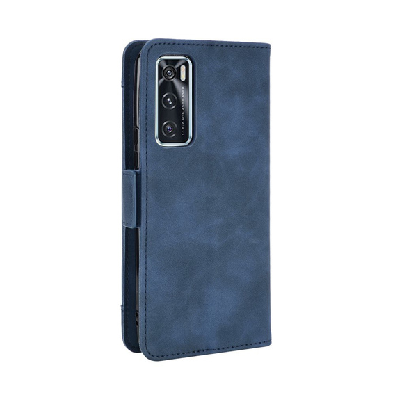 Flip case for vivo V20 SE / vivo Y70 2020, Card Slot, blue