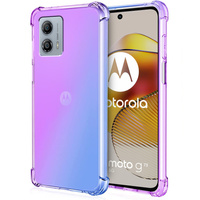 Case for Motorola Moto G73 5G, Gradient Dropproof, Purple / blue