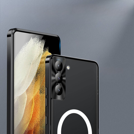 Camera Protection Case for Samsung Galaxy S21+ Plus, CamShield MagSafe, transparent / black