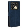 Flip case for Infinix Note 40 Pro Plus, Card Slot, dark blue