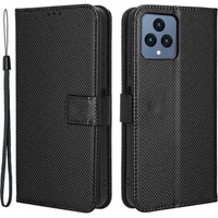 Flip case for T Phone 5G, Wallet Magnet, black