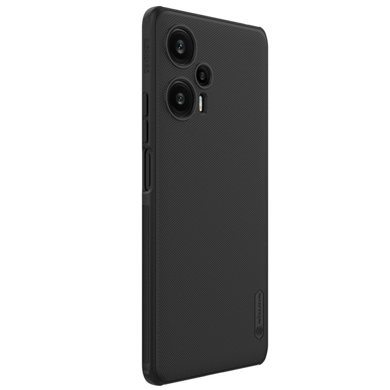NILLKIN Case for Xiaomi Poco F5 5G, Super Frosted Shield Case, black
