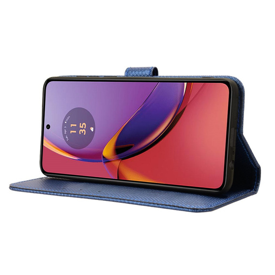 Flip case for Motorola Moto G84 5G, Smart Magnet, blue