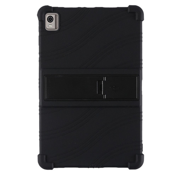 Silicone case for Nokia T21, Impact, armor, black