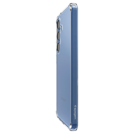 Spigen case for Samsung Galaxy S25, Ultra Hybrid, transparent + 9H Tempered Glass