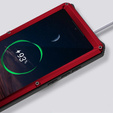 Armored case for Samsung Galaxy S25 Ultra, R-JUST, red
