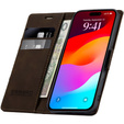 ERBORD Vintage wallet case with flap for iPhone 17 Pro Max