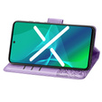 Flip case for Infinix Note 30 Pro 4G, Butterfly, purple
