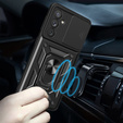 Case for Samsung Galaxy M35, CamShield Slide, black