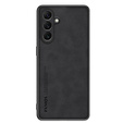 Case for Samsung Galaxy M55 5G, ERBORD Business, with metal plate for car mounts, black